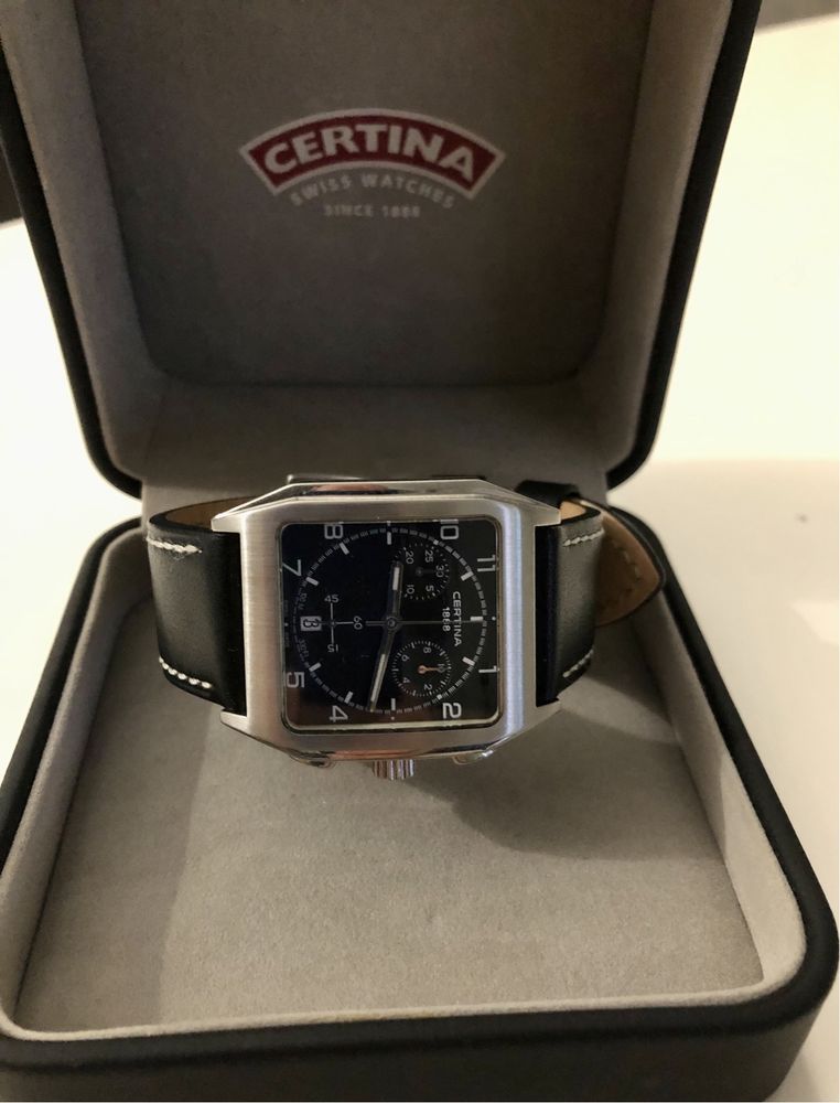 Certina DS Ultimate Chronograph, kostka, jak nowy