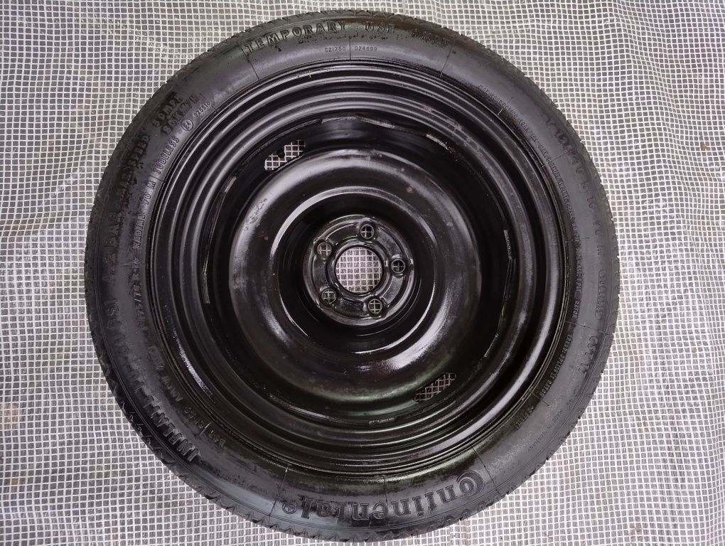 VW volkswagen 125/70R16 koło dojazdowe  wysyłka 5x100 16 cali