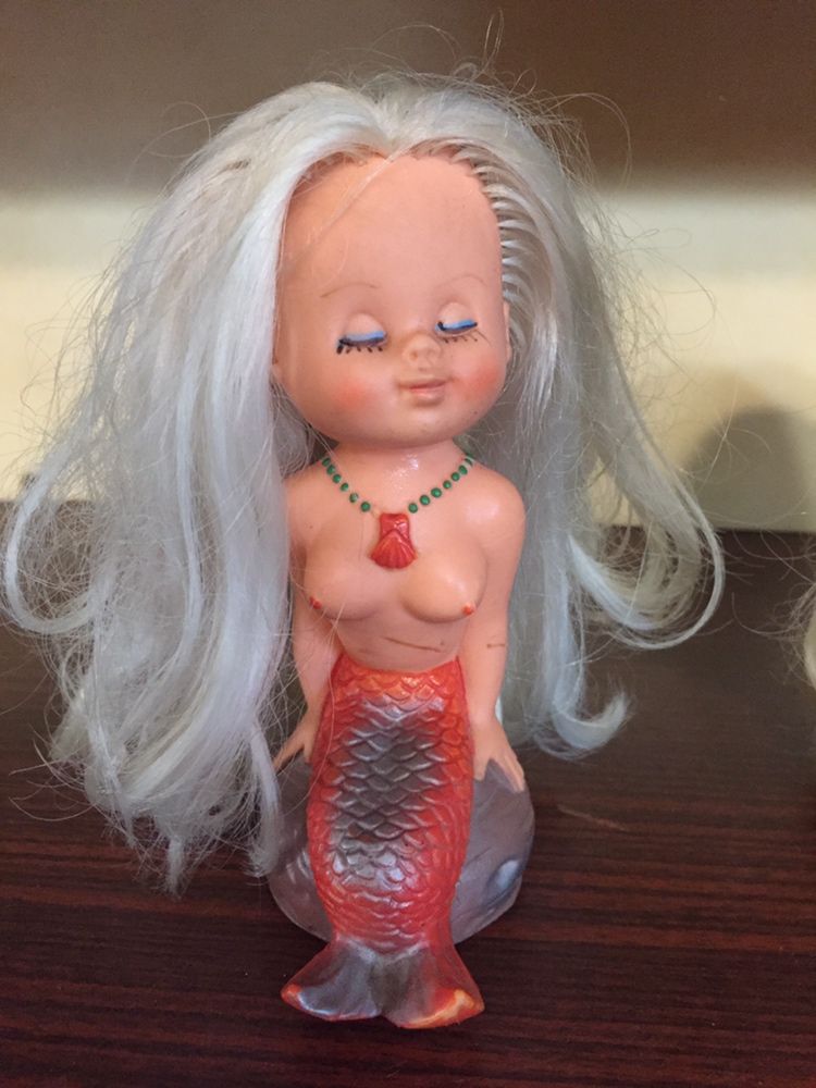 Куклы ГДР русалка игрушка,коллекция,сувенир,новая