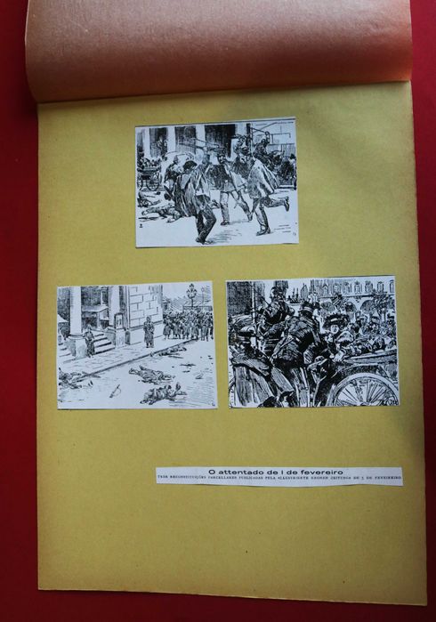 Regicídio D Carlos D Luís Filipe 1908 ilustrações Alemanha