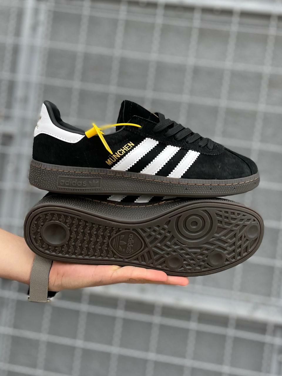 Adidas munchen black&white/Мужские кросовки/Чоловічі кросівки/Адидас