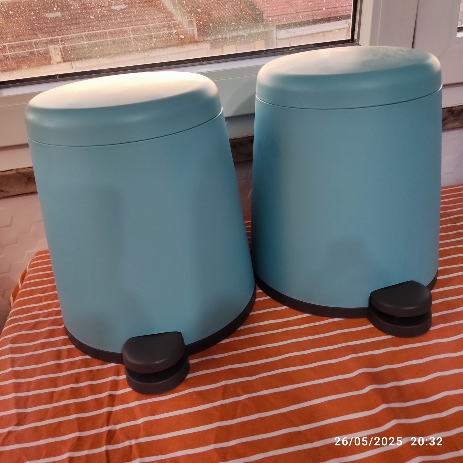 Conjunto 2 caixotes de lixo IKEA snapp 5l