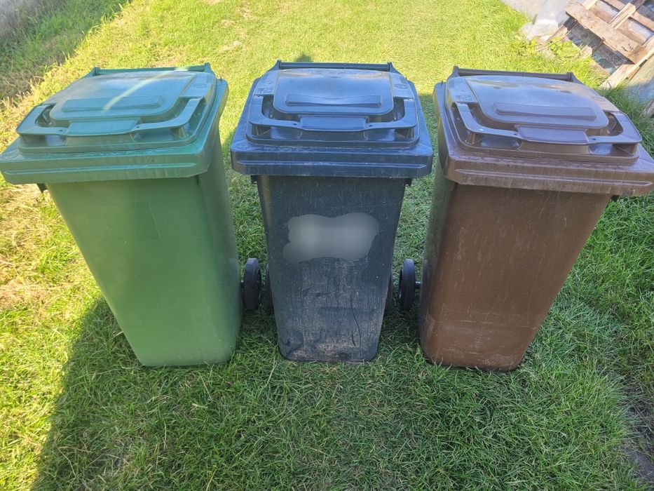 Kubeł śmietnik pojemnik na odpady różne kolory 240l