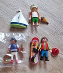3 Figurkii Playmobil z akcesoriami