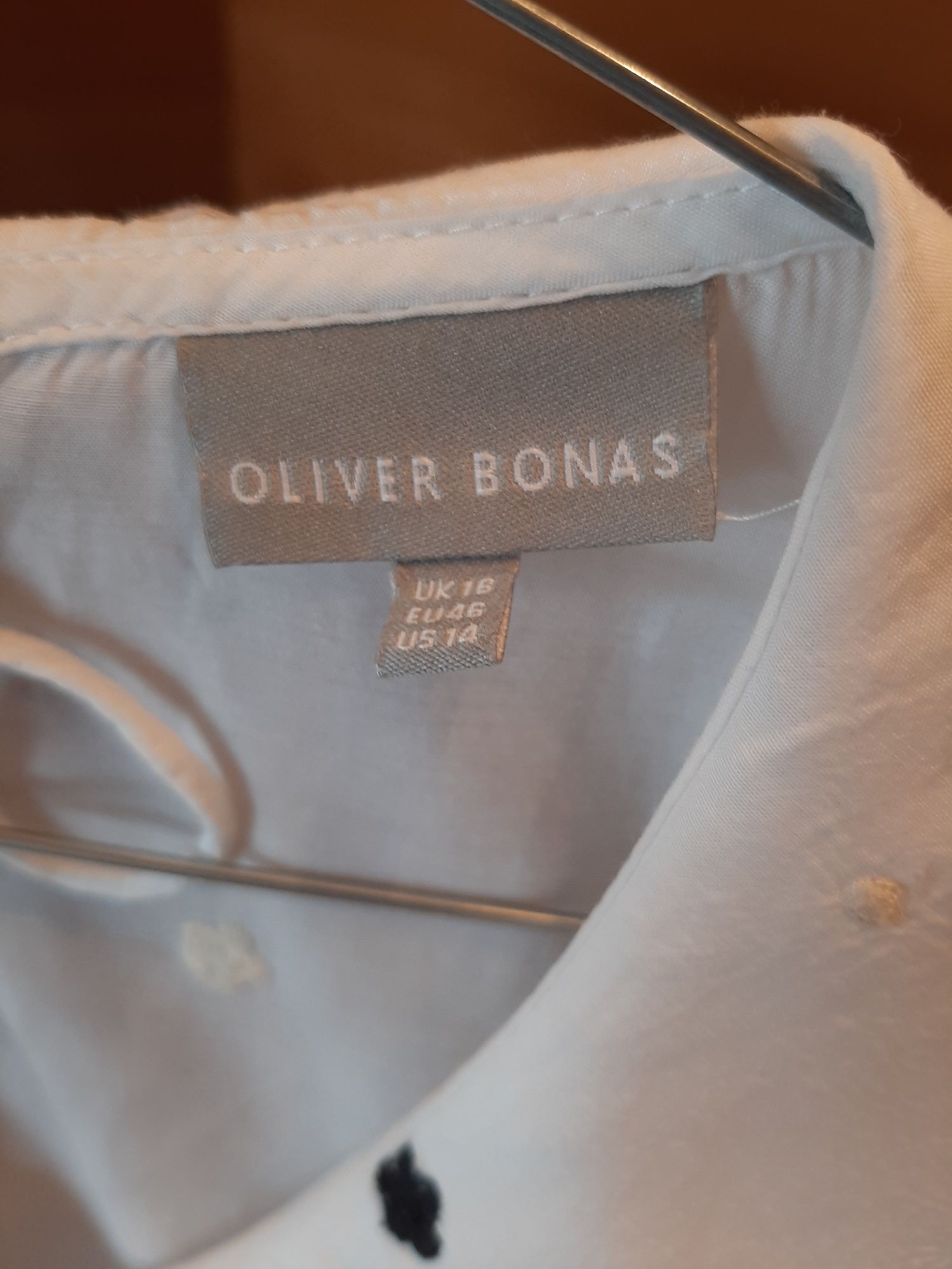 Oliver Bonas koszula damska 44 46 kołnierzyk