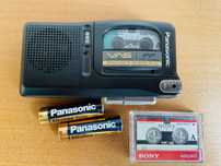 Карманный диктофон Panasonic RN-404 VAS с микрокассетой Made in Japan