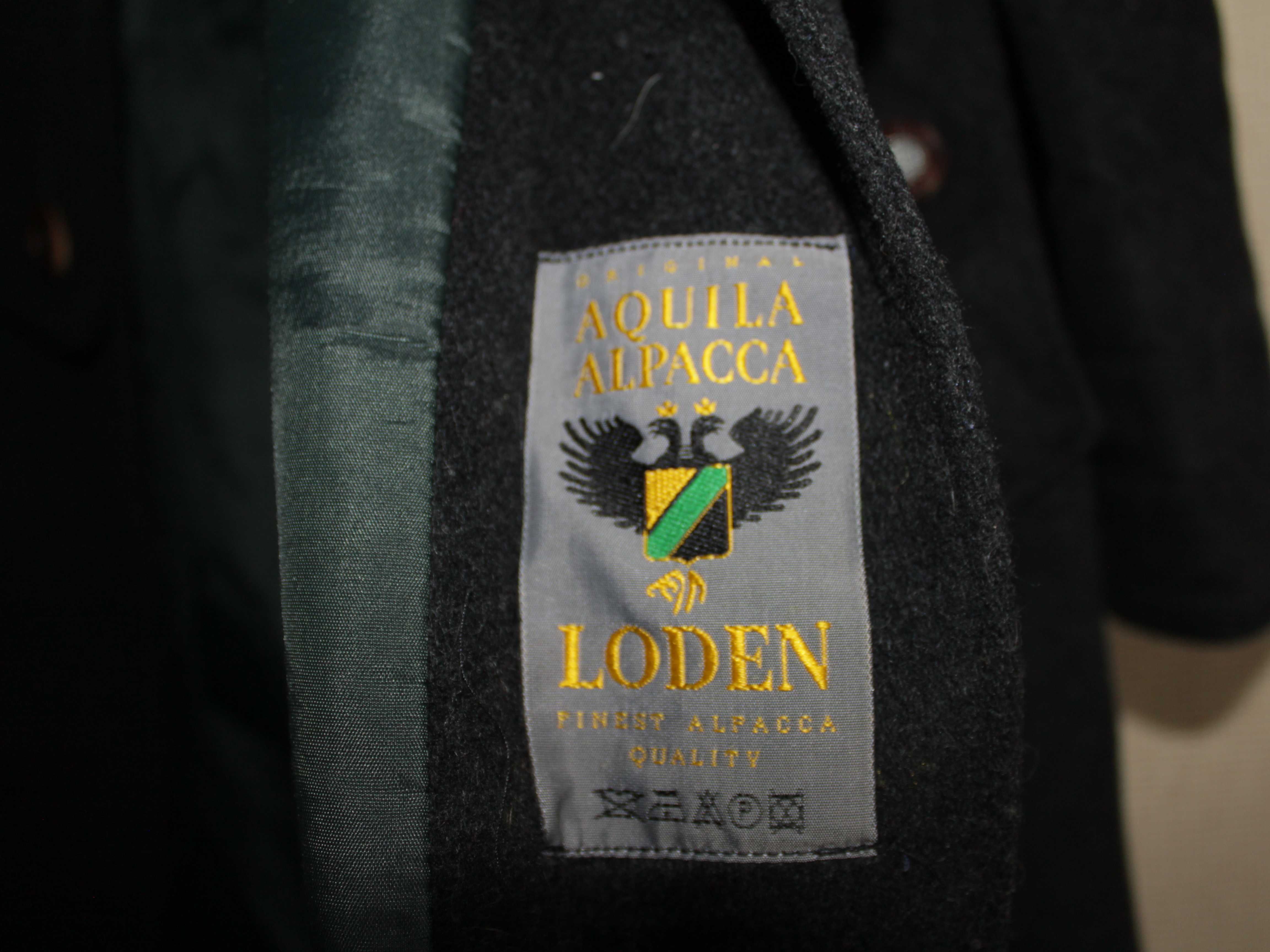 Пальто Aquila Alpacca Loden 70% шерсть, 5% альпака, винтаж