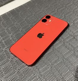 iPhone 12 mini RED 64GB stan idealny + nowy kabel i 2x Apple Case