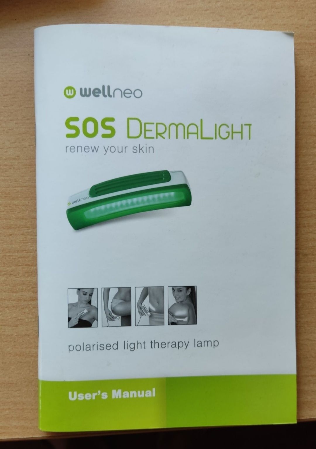 Лампа поляризованого світла для фототерапії Wellneo SOS Dermaligh
