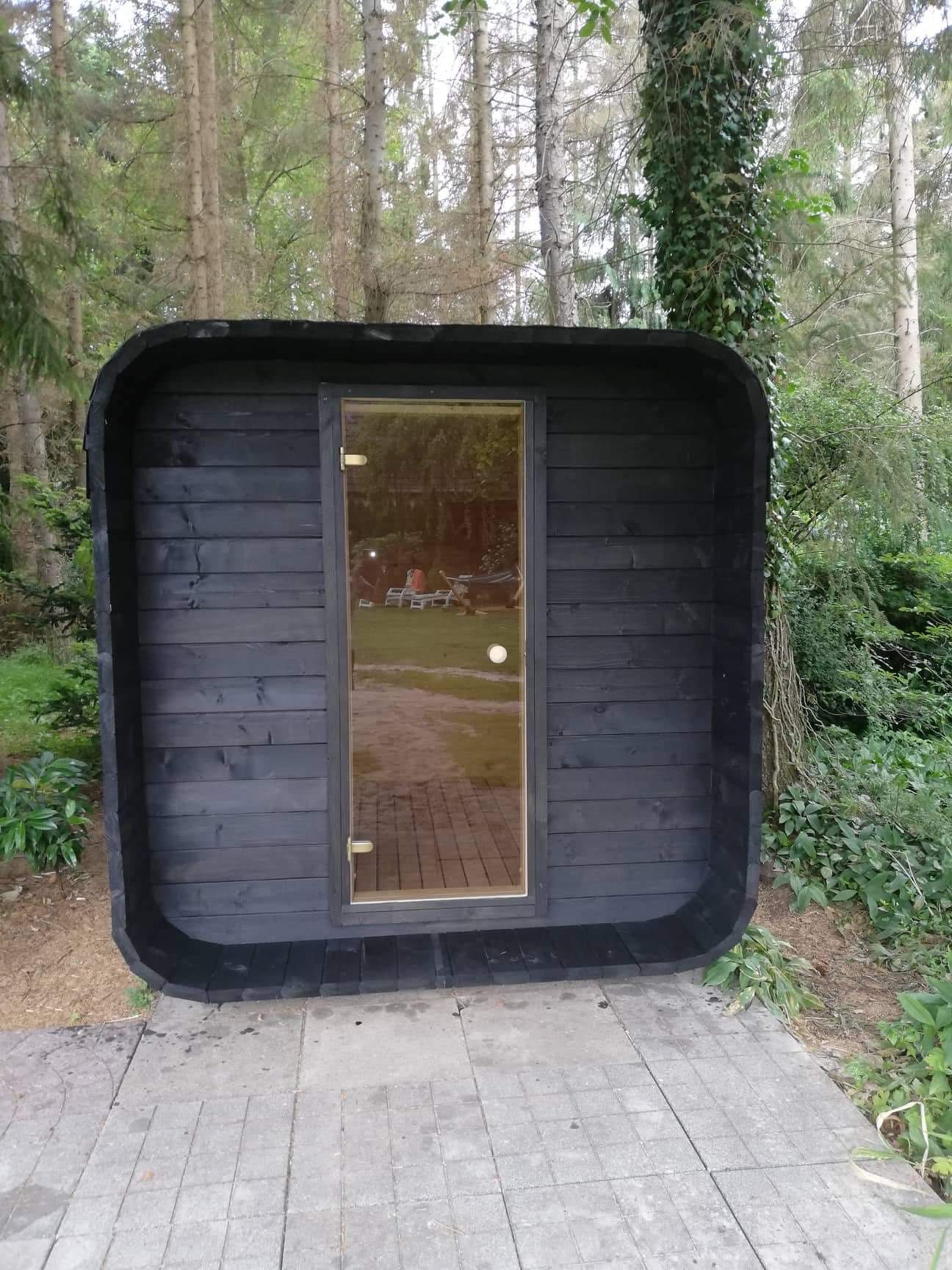 Sauna ogrodowa 8m³, czteroosobowa