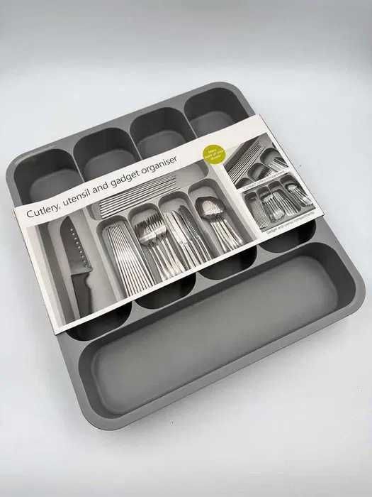 Rozszerzany Organizer do szuflady na sztućce, regulowany 6 przegródek