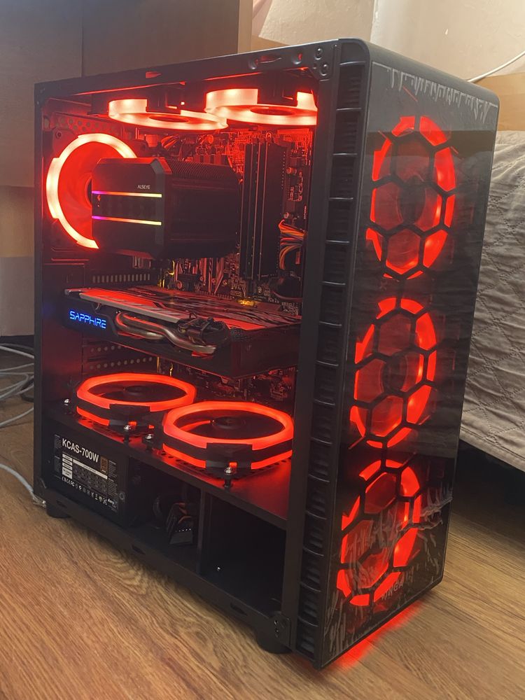 Ігровий ПК RX 580 Sapphire nitro + ОЗУ ddr4 16GB SSD 256GB