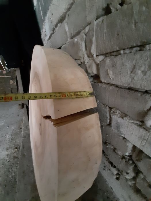 Plaster drewna Blat pod stolik kakowy