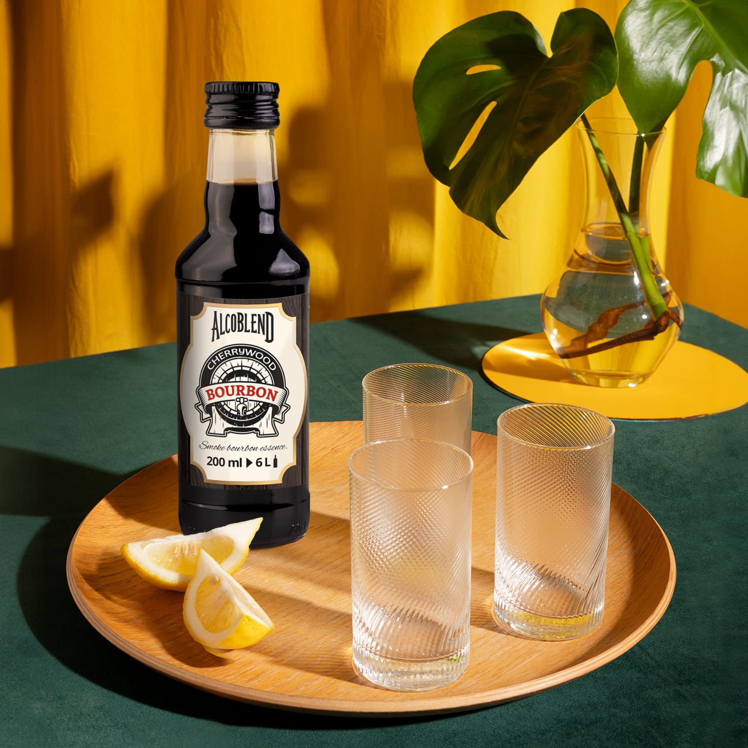Zaprawka - esencja do alkoholu ALCOBLEND - Cherrywood Bourbon - 200 ml