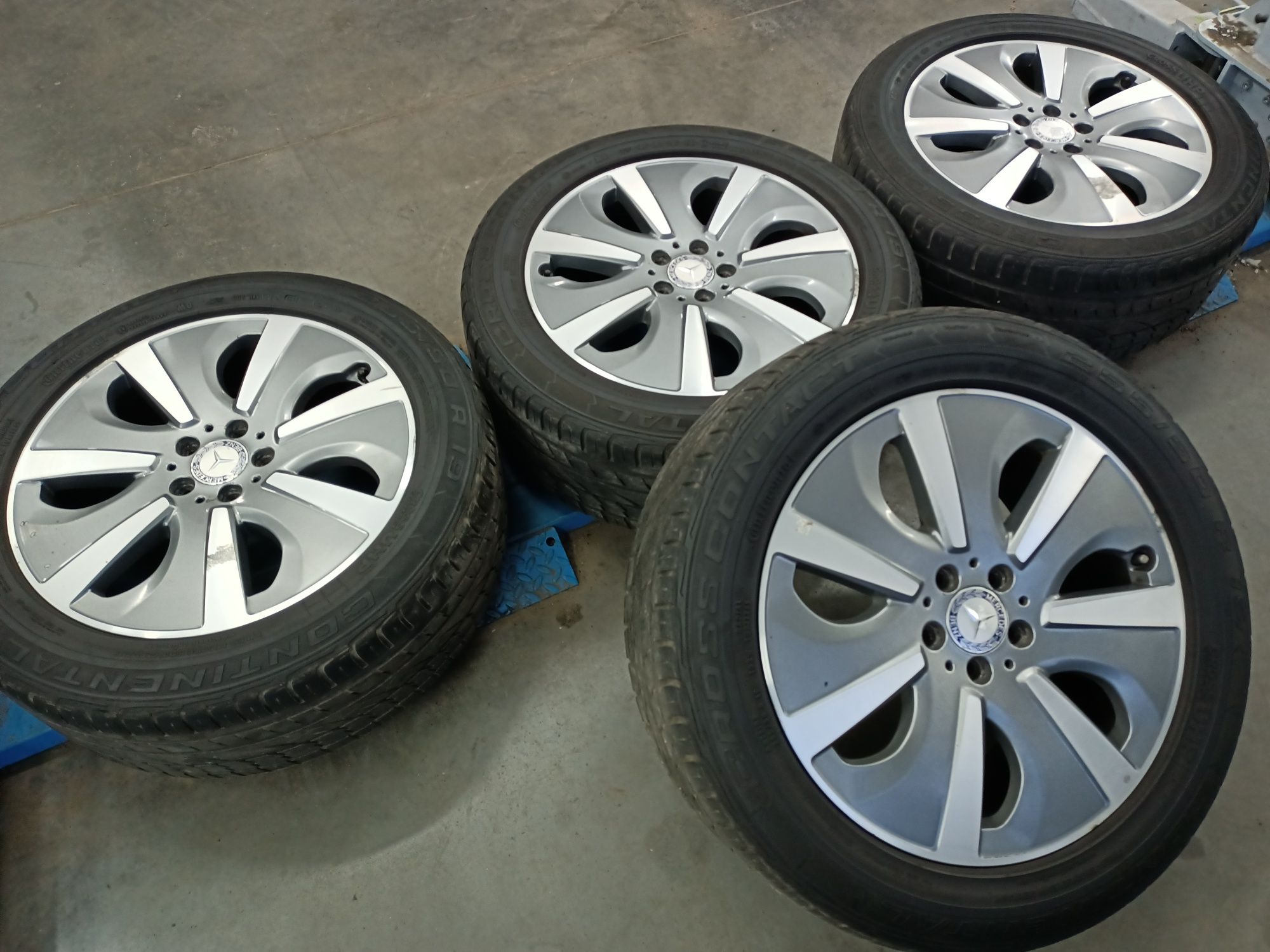 Koła 19" felgi 5x112 et62 opony 255/50/19 Mercedes W166 ML GL Wysyłka