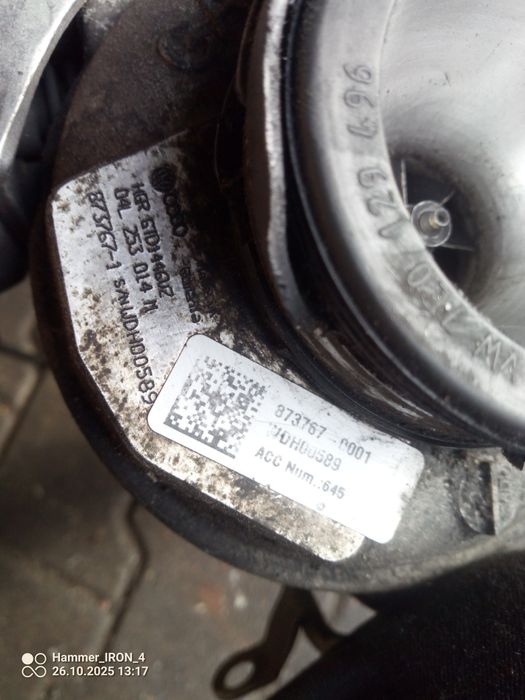 Turbina turbosprężarka VW transporter t6 2.0 tdi