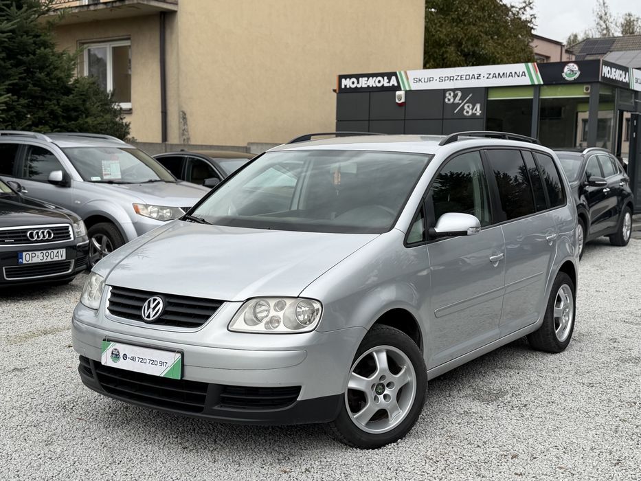 Volkswagen Touran 1.9 diesel • 2006 rok • klima • zamiana