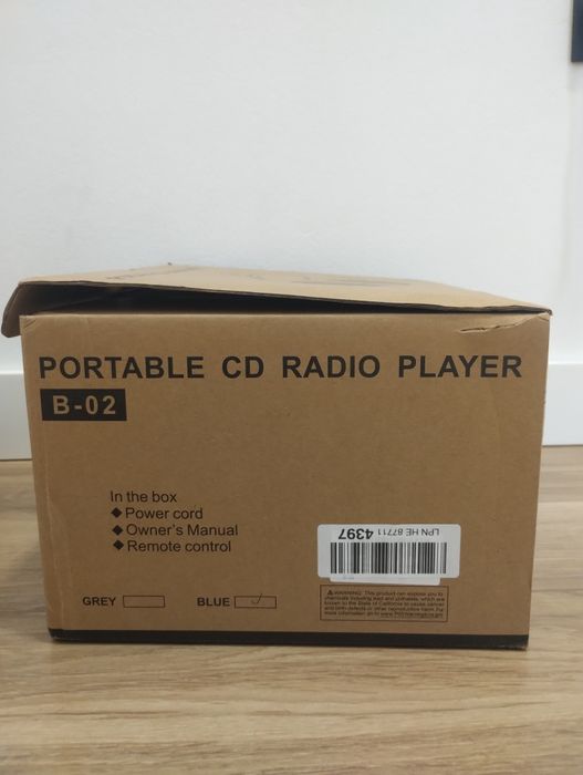 Radio odtwarzacz CD nowy