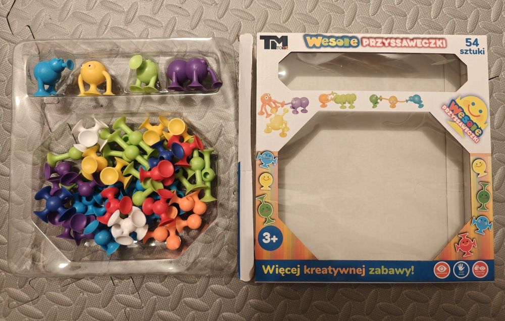 Gry 3+ Sprytne oczko, Wesołe przyssawki