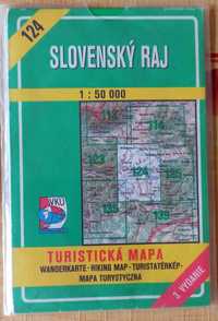 Slovensky Raj  Mapa turystyczna 1:50 000