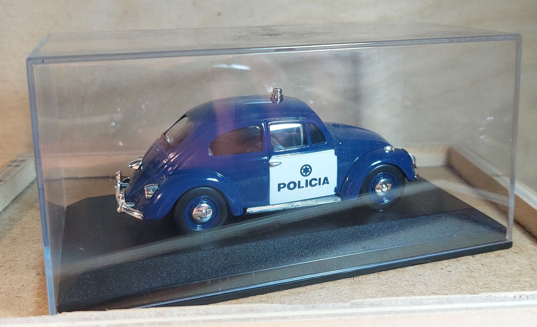 Volkswagen Polícia (1960) 1/43 Altaya | Carro Miniatura