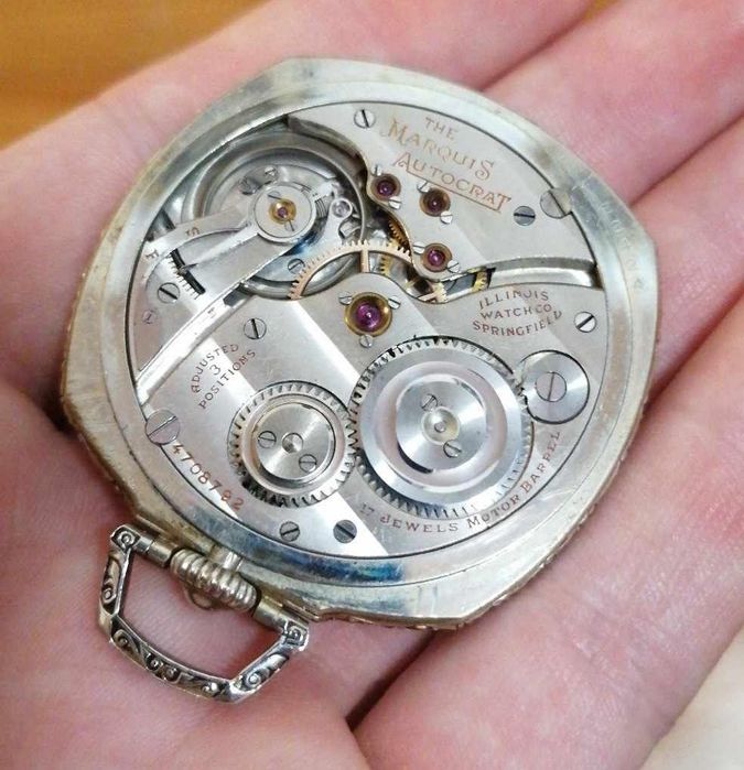 Relógio de bolso Illinois