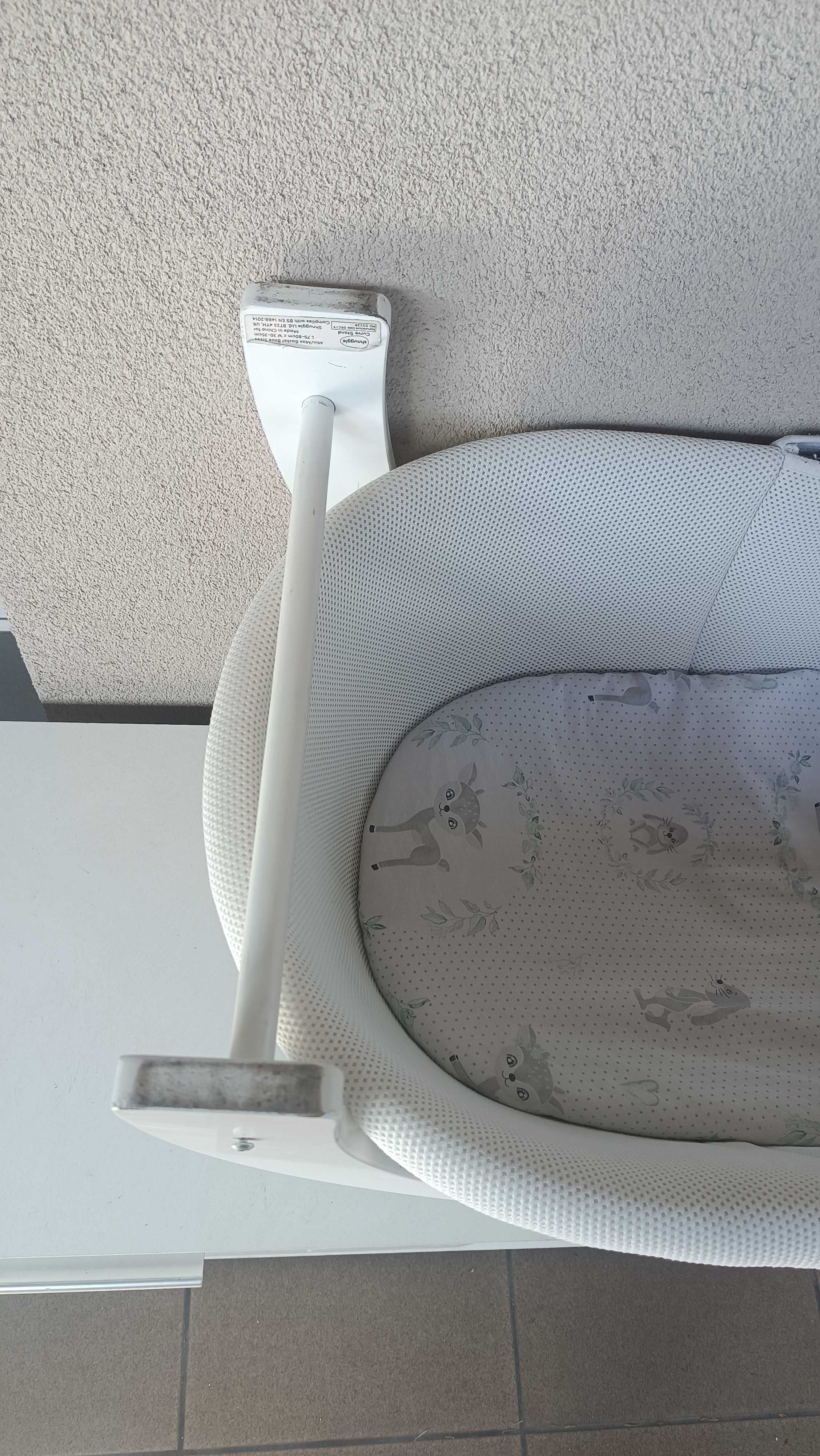 Kosz Mojzesza Shnuggle curve lozeczko bujak