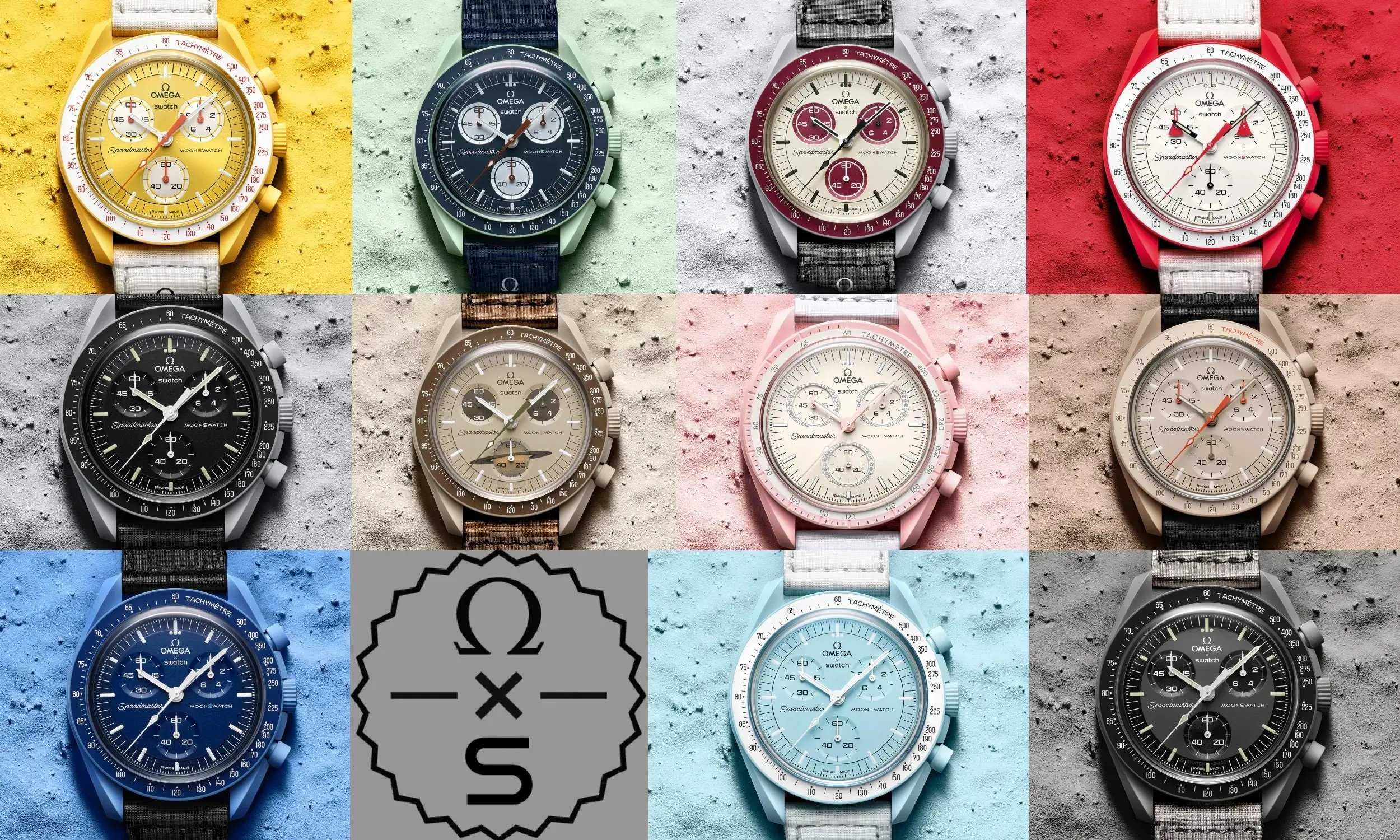 Swatch X Omega- relógios novos