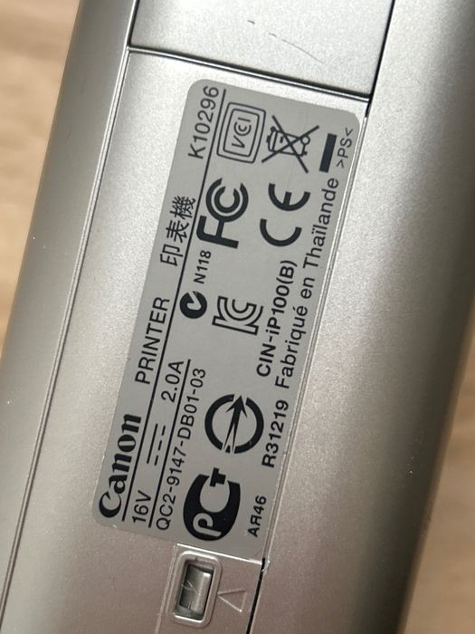 Canon iP100 drukarka