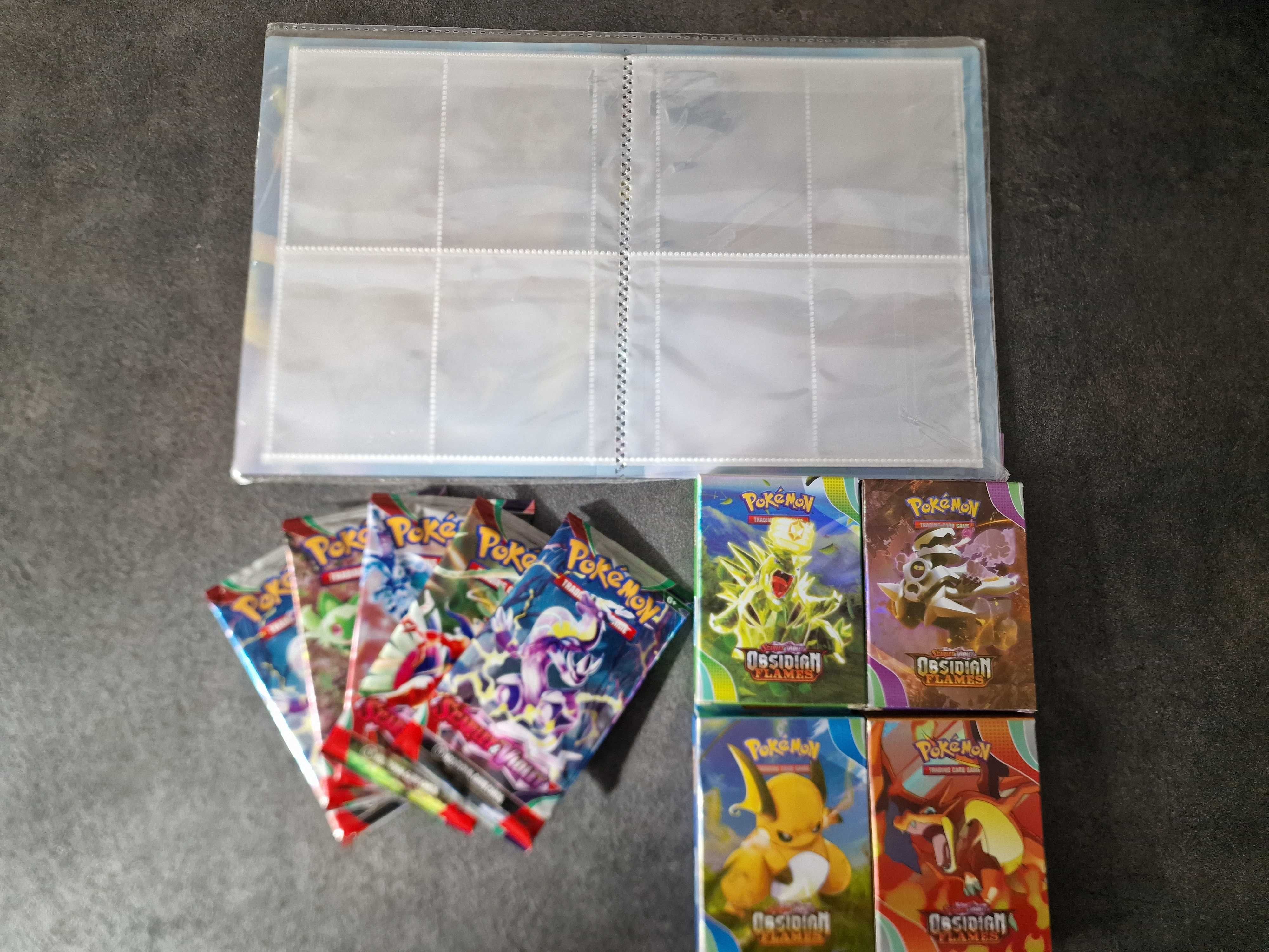 Zestaw Pokemon 3D album(240miejsc)+karty