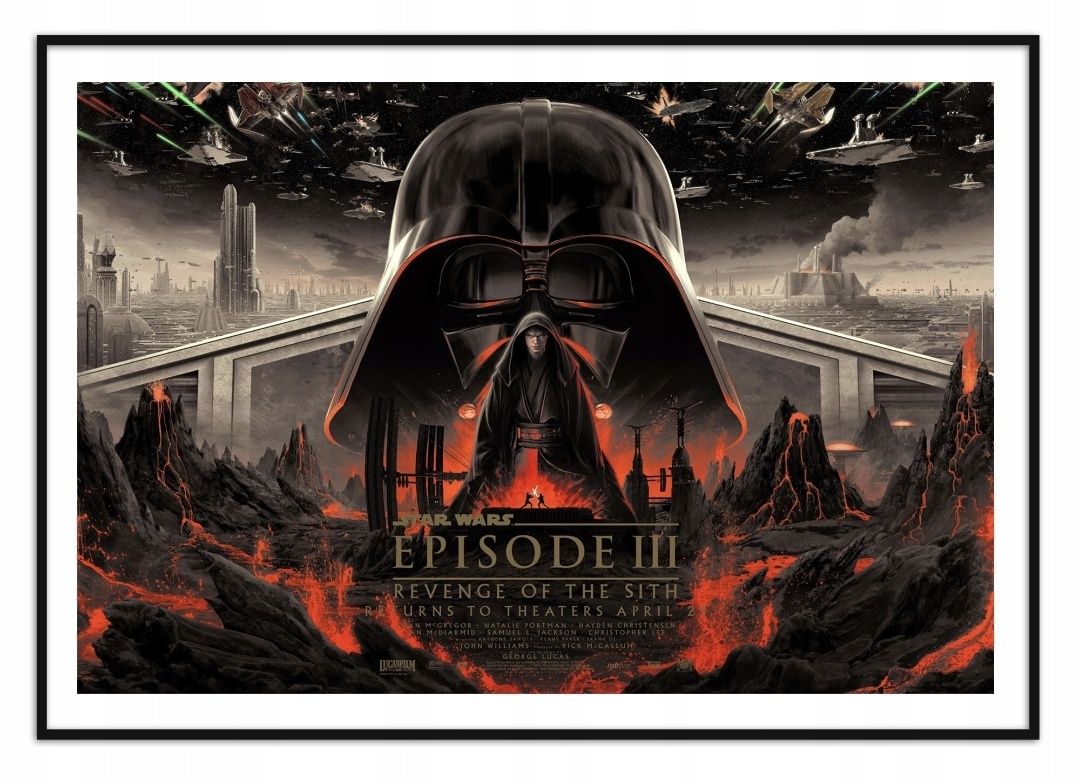 Plakat Star Wars Episode III Revenge of the Sith Zemsta Sithów A1+