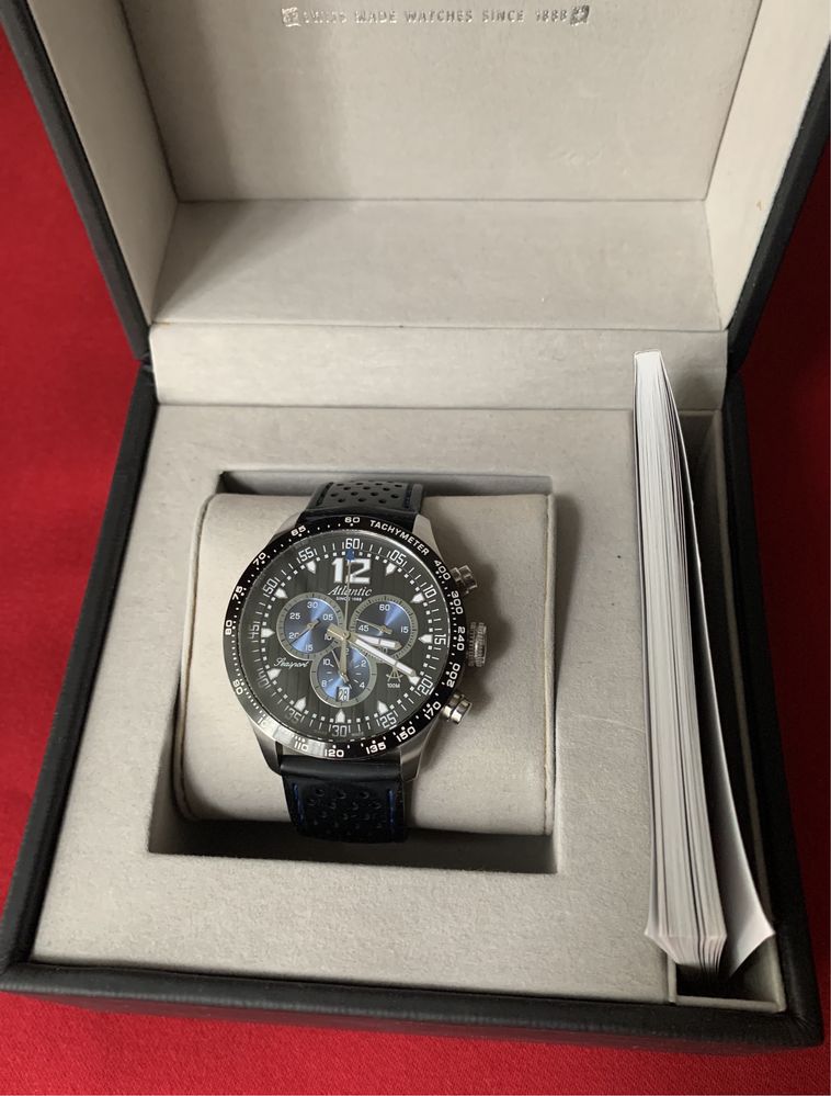 годинник Atlantic Seasport chronograph ТЕРМІНОВА ЦІНА