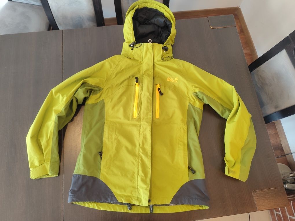 Kurtka trekkingowa Jack Wolfskin membrana Texapore przejściowa wiosenn