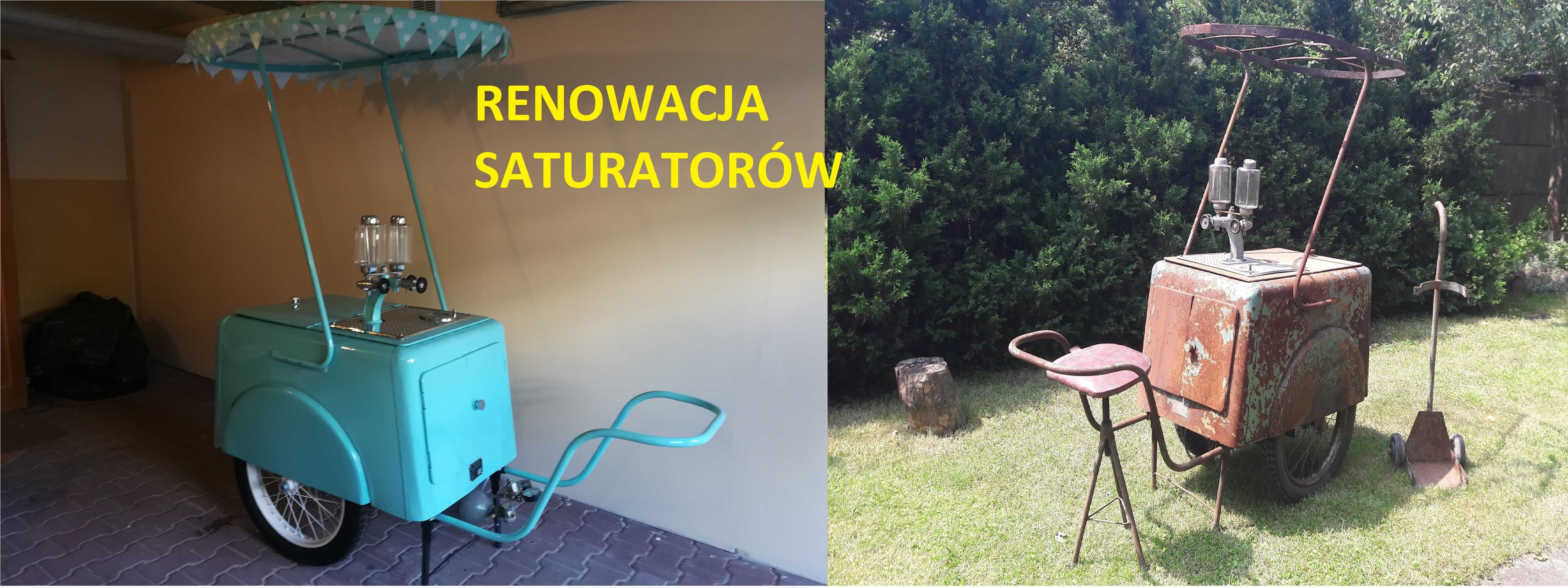 Saturator Wózkowy PRL lata 60-70-80 model SW1 SW2 SW4 po RENOWACJI