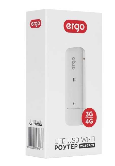 4G USB Wi-Fi-роутер Ergo W02-CRC9