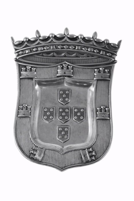Fruteiro antigo em prata espanhola