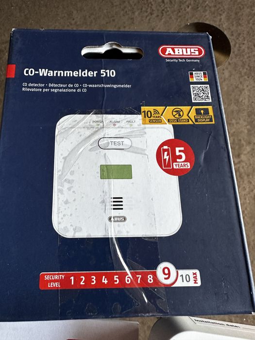 Сигналізація чадного газу ABUS COWM510 - детектор CO