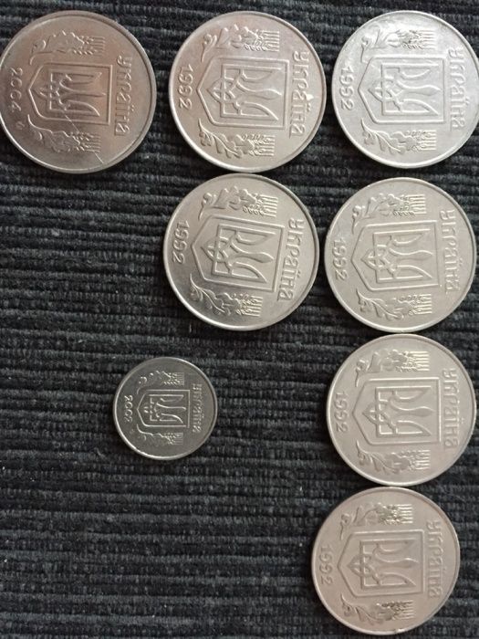 Монети/копійки 1992,2002,2006р.