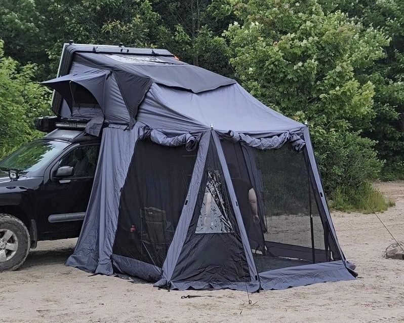 Namiot dachowy Roof Tent Adventure model ALU Folding Large VIP