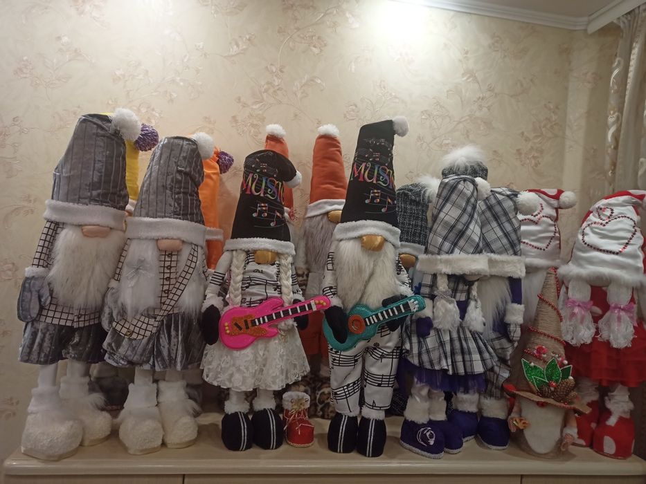 Скандинавские гномы ручной работы