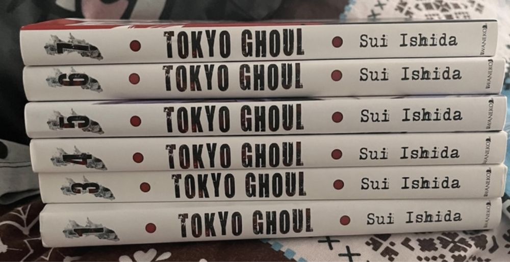 manga tokyo ghoul tomy 1-7 bez tomu 2