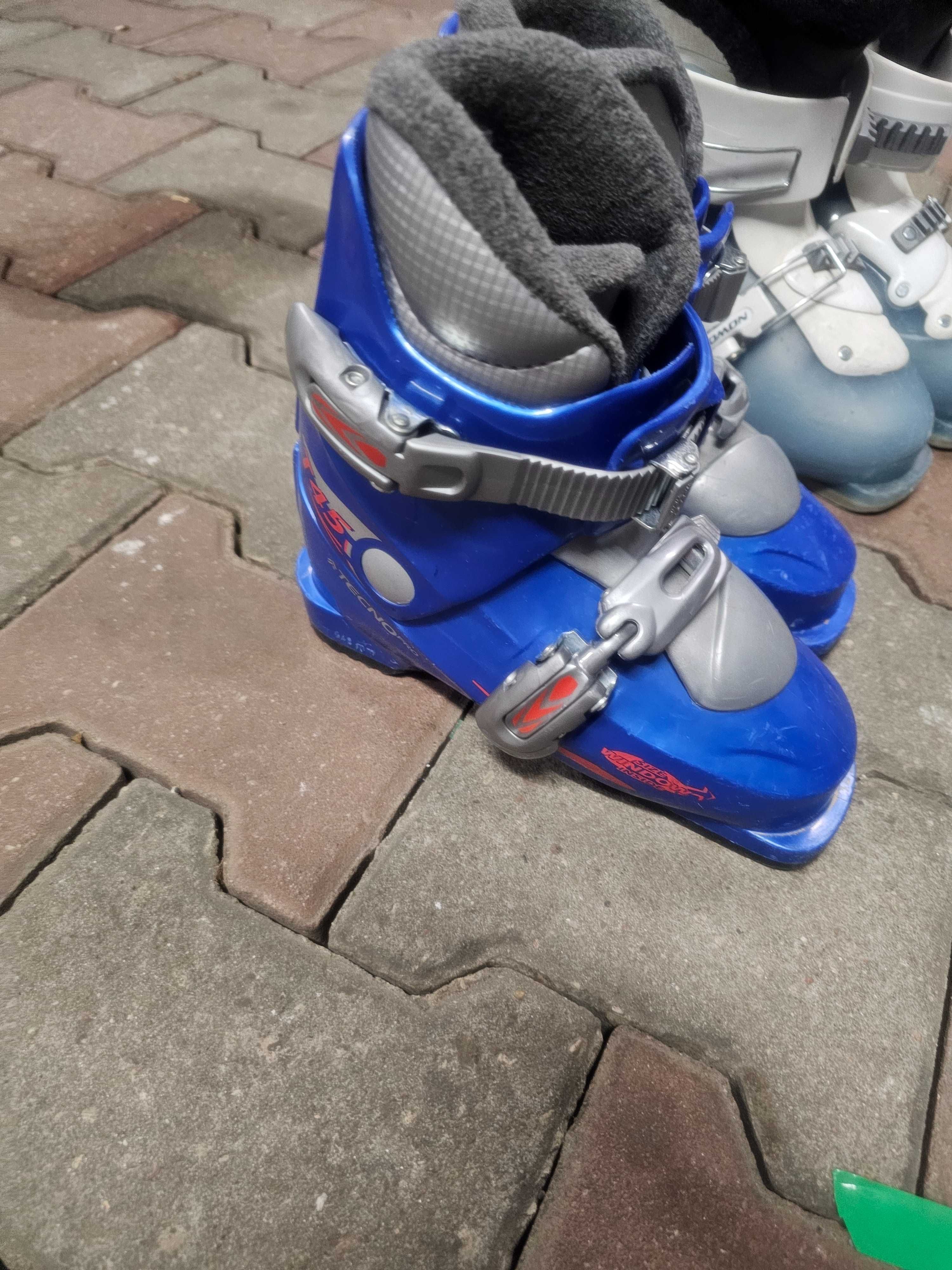 Narty dziecięce Rossignol 100cm + buty i kijki