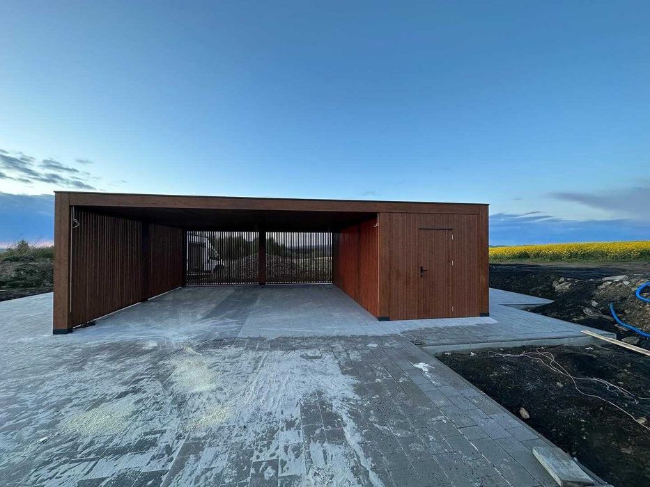 Wiata samochodowa garaż budynek gospodarczy altana