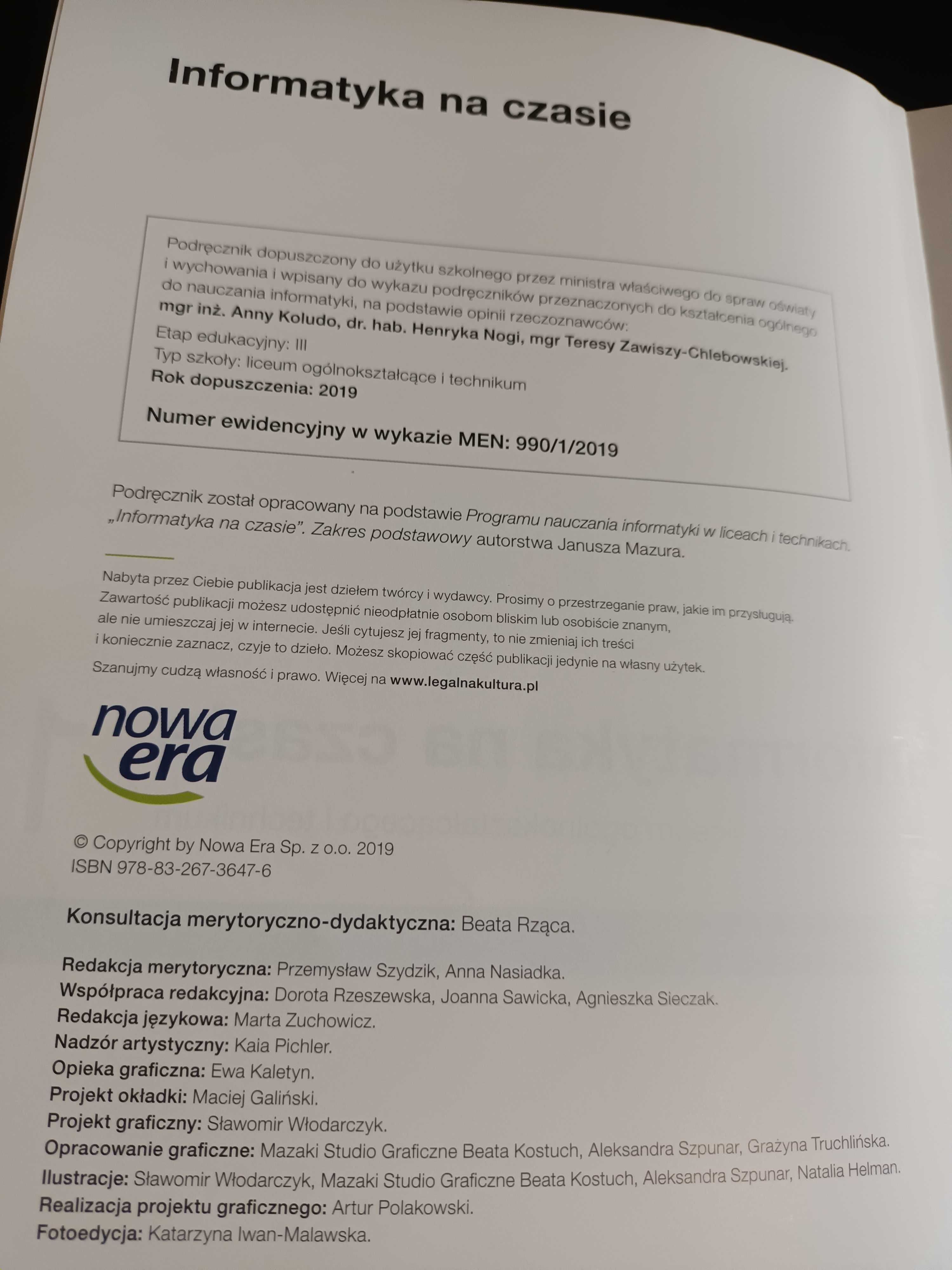 Informatyka na czasie 1