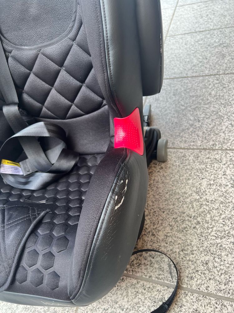 Cadeira Auto BE COOL Thunder isofix preta (Grupo 1/2/3)