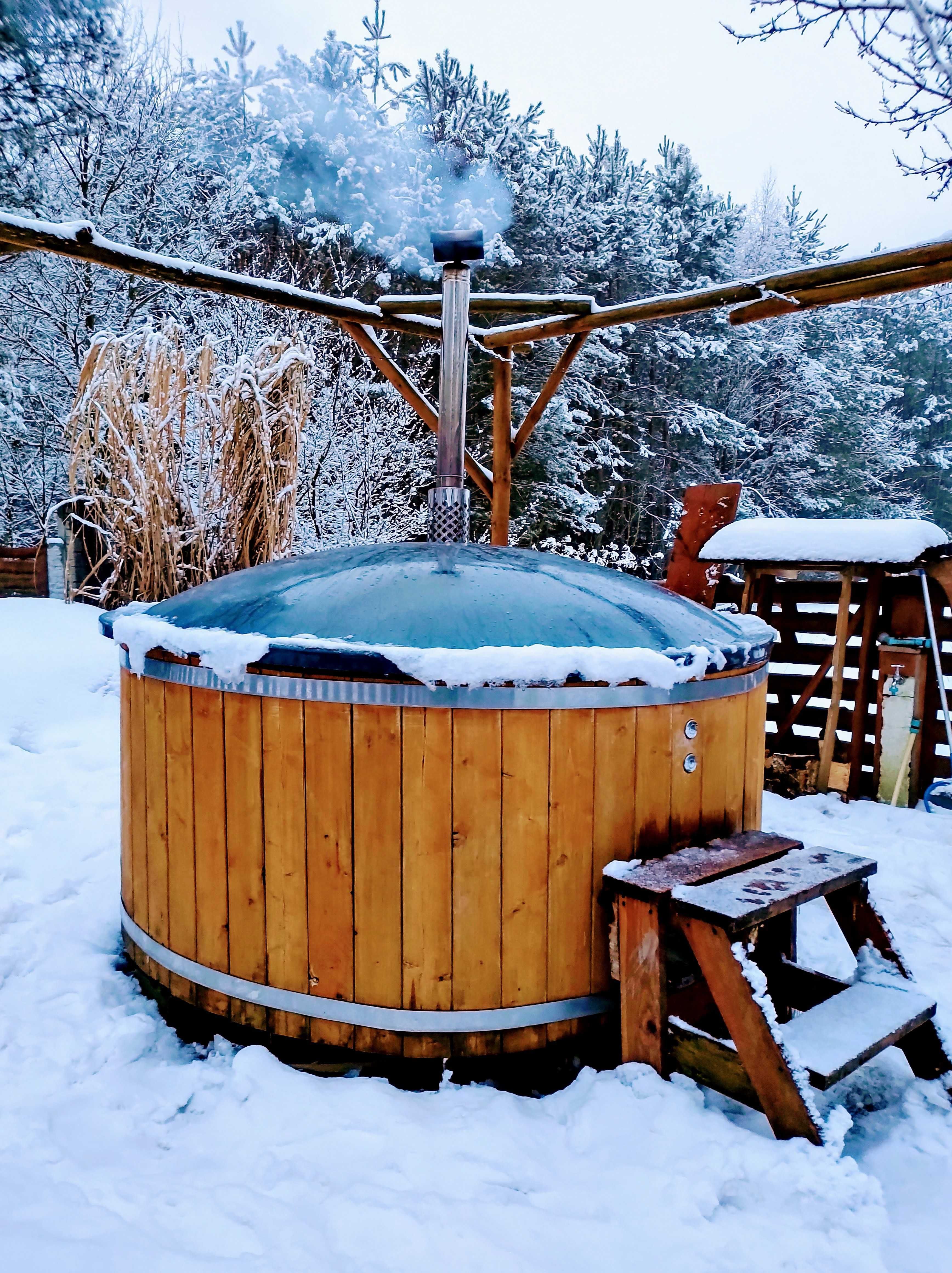 Ranczo w Lesie - Domki z jacuzzi,, odludzie.