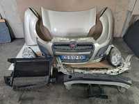 Fiat Doblo II przód kompletny Maska zderzak lampy EU Pas przedni chłodnice
