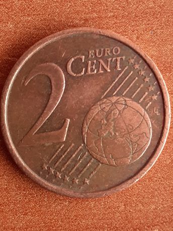 Moneta 2 centy.Włochy.