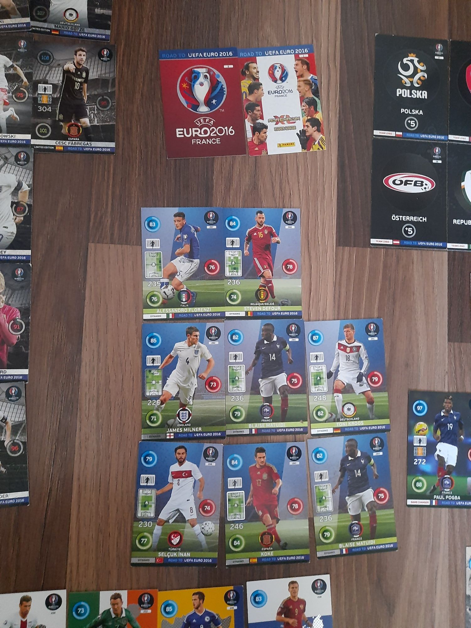 Karty Specjalne Panini Road to Euro 2016