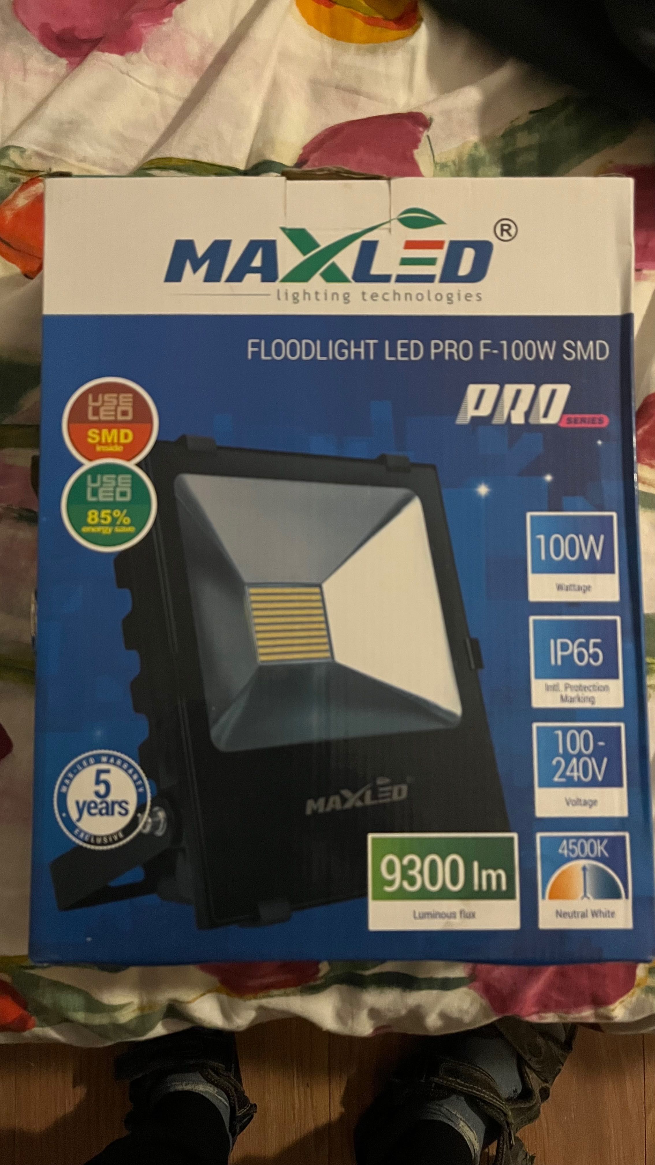 Lampa ,led  , halogen 100W( 800W)